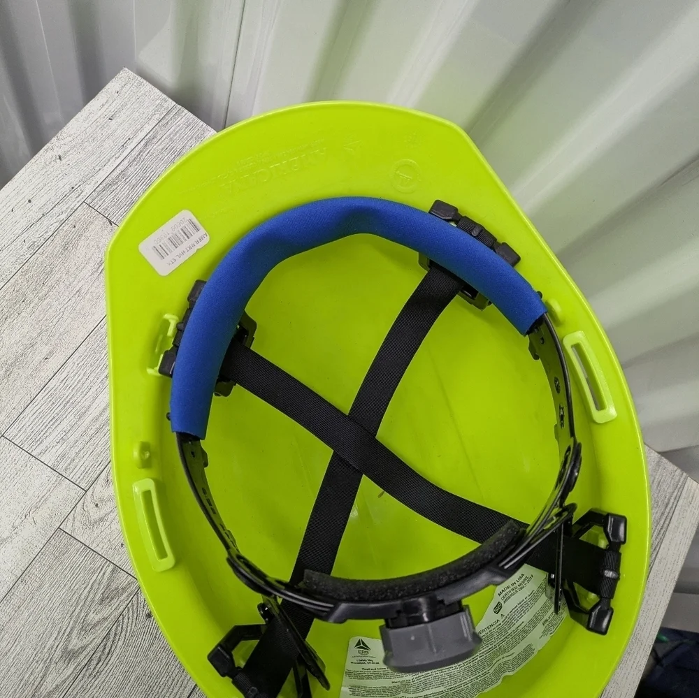 Lime Green Safety Hard Hat